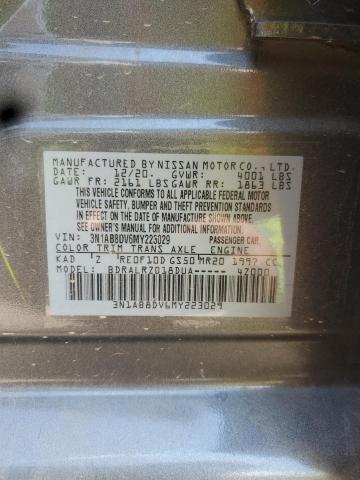 2021 NISSAN SENTRA SR 3N1AB8DV6MY223029