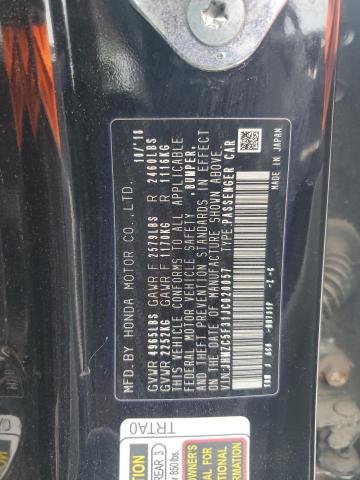 2018 HONDA CLARITY TO JHMZC5F31JC020057