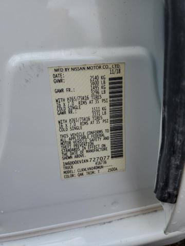 2019 NISSAN FRONTIER S - 1N6DD0EV1KN727077