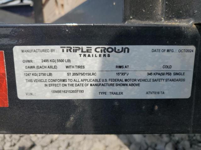 2025 TRIPLCROWN TRAILER #3196019931