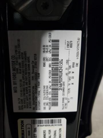 2018 FORD FUSION TIT - 3FA6P0D9XJR241506