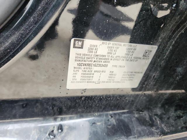 2016 CHEVROLET SILVERADO - 1GCVKREC1GZ353439