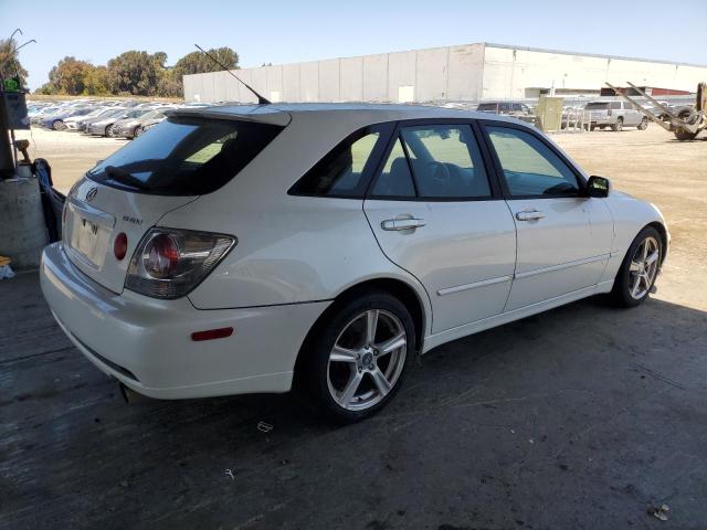 LEXUS IS 300 SPO 2002 white station gas JTHED192X20044108 photo #4