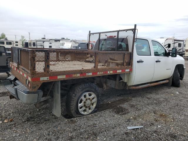 CHEVROLET SILVERADO 2013 white  flexible fuel 1GC4KZCG3DF100962 photo #4