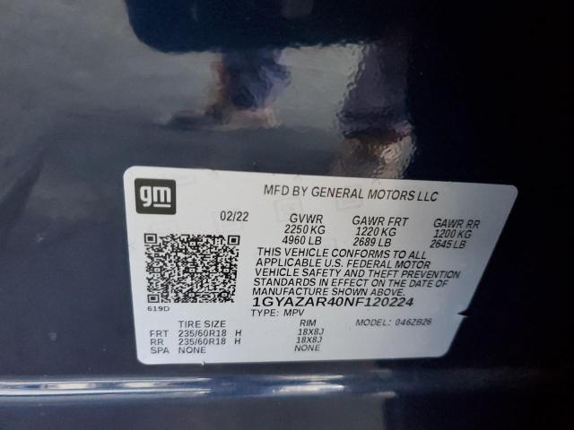 2022 CADILLAC XT4 LUXURY - 1GYAZAR40NF120224
