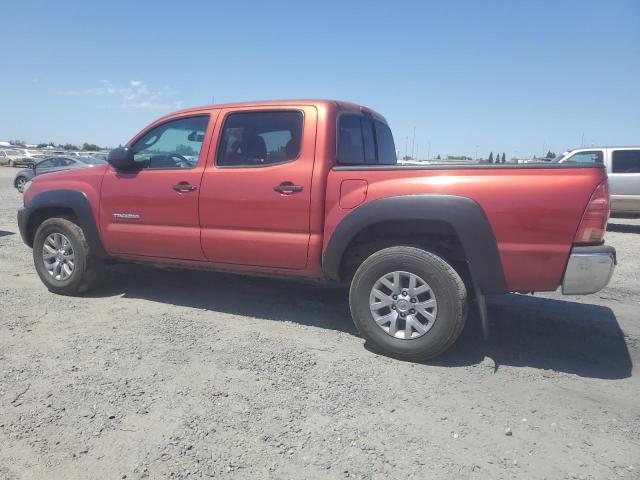 TOYOTA TACOMA DOU 2007 red crew pic gas 5TELU42N47Z350419 photo #3