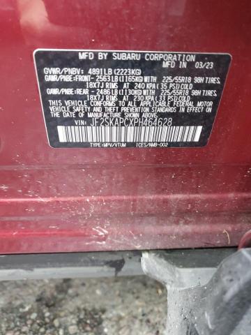 2023 SUBARU FORESTER L JF2SKAPCXPH464628