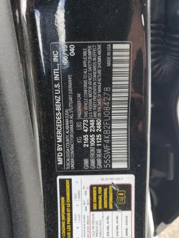 2015 MERCEDES-BENZ C 300 4MAT 55SWF4KB2FU084278