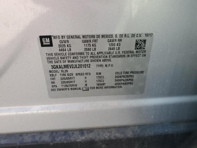 2018 GMC TERRAIN SL - 3GKALMEV2JL201012