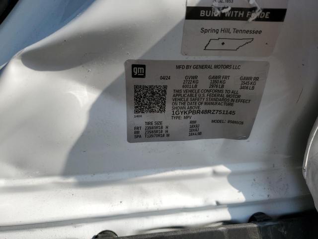 2024 CADILLAC XT6 LUXURY 1GYKPBR48RZ751145