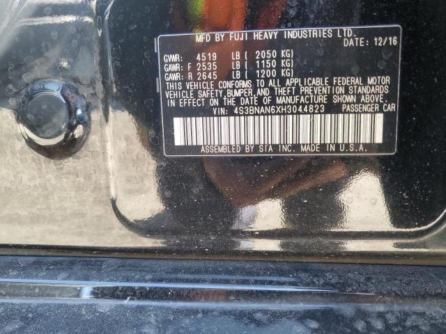 2017 SUBARU LEGACY 2.5 4S3BNAN6XH3044823