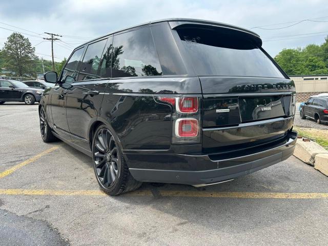 LAND ROVER RANGE ROVE 2018 black  gas SALGS2RE3JA398344 photo #3