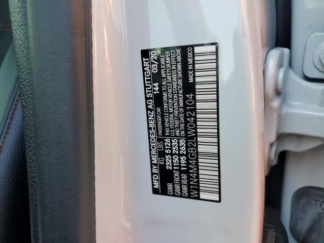 2020 MERCEDES-BENZ GLB 250 W1N4M4GB2LW042104