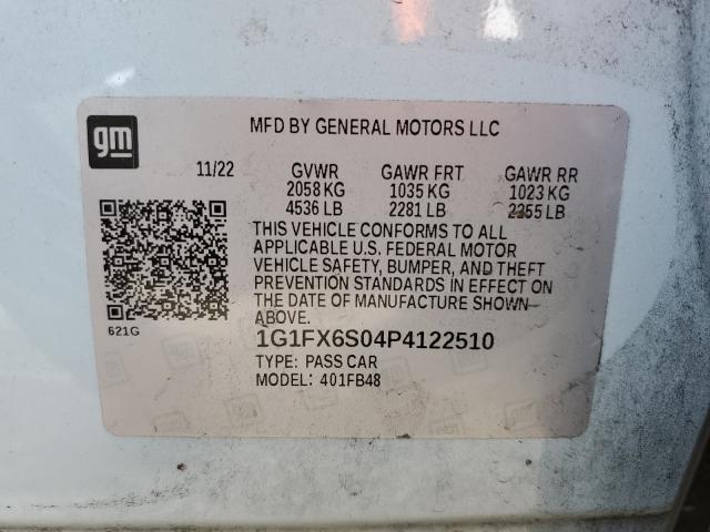 2023 CHEVROLET BOLT EV 2L - 1G1FX6S04P4122510