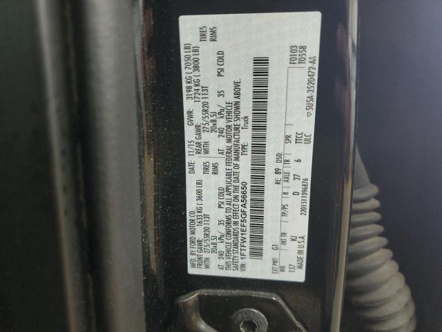 2016 FORD F-150 SUPE 1FTFW1EF5GFA56650
