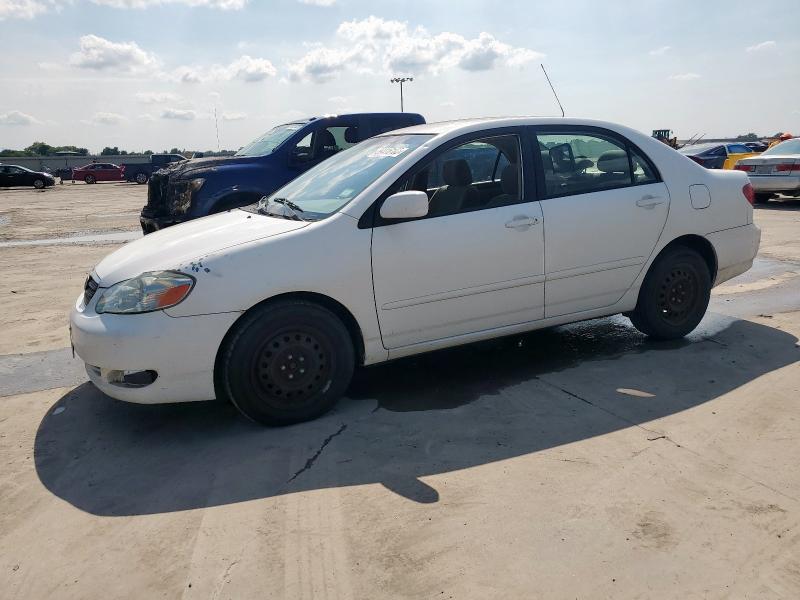 TOYOTA COROLLA CE 2006 white  gas 1NXBR32E56Z587690 photo #1