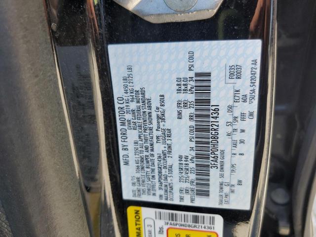 2016 FORD FUSION SE 3FA6P0HD8GR214361