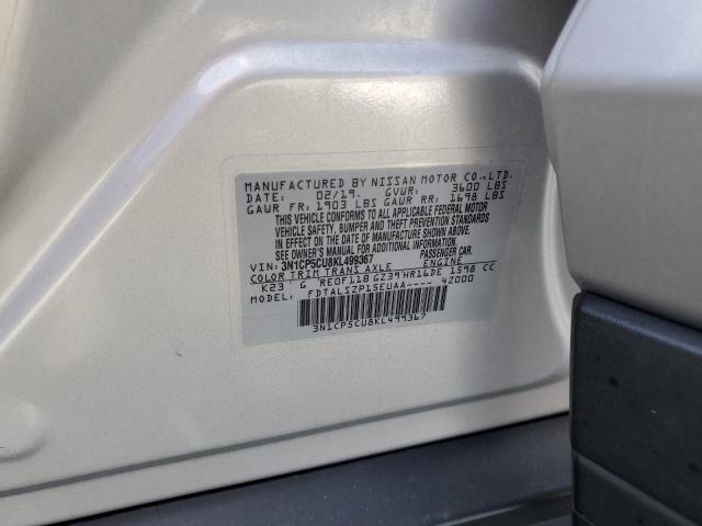 2019 NISSAN KICKS S 3N1CP5CU8KL499367
