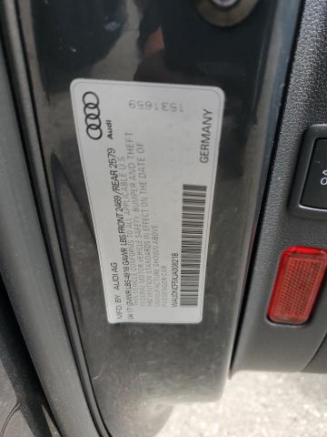 2018 AUDI A5 PREMIUM WAUDNCF5XJA008218