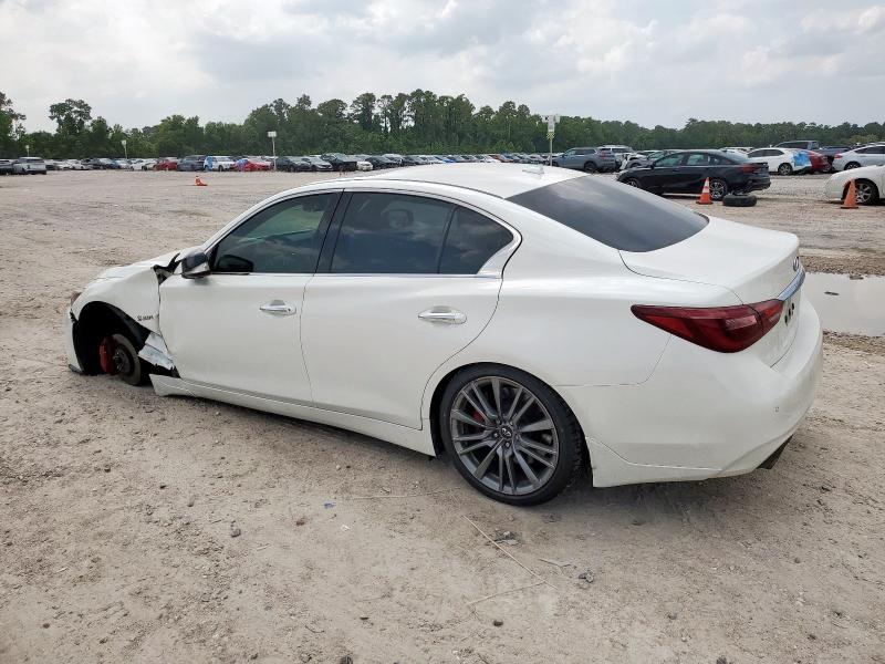 Vin: jn1fv7ap4jm460467, lot: 57075525, infiniti q50 red sport 400 20182