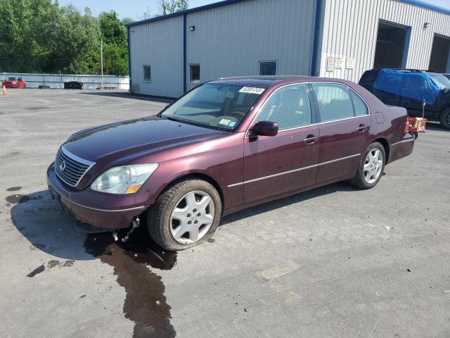 LEXUS LS 430 2004 maroon  gas JTHBN36F640163456 photo #1