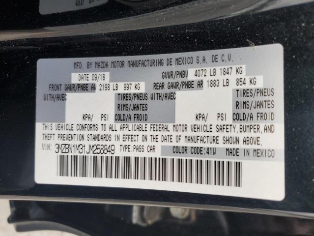 2018 MAZDA 3 GRAND TO - 3MZBN1M31JM258849