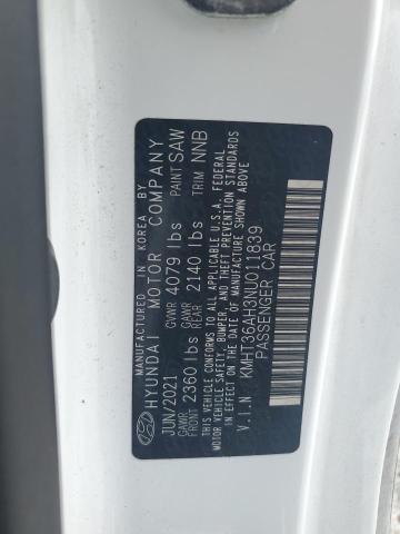 2022 HYUNDAI VELOSTER N - KMHT36AH3NU011839