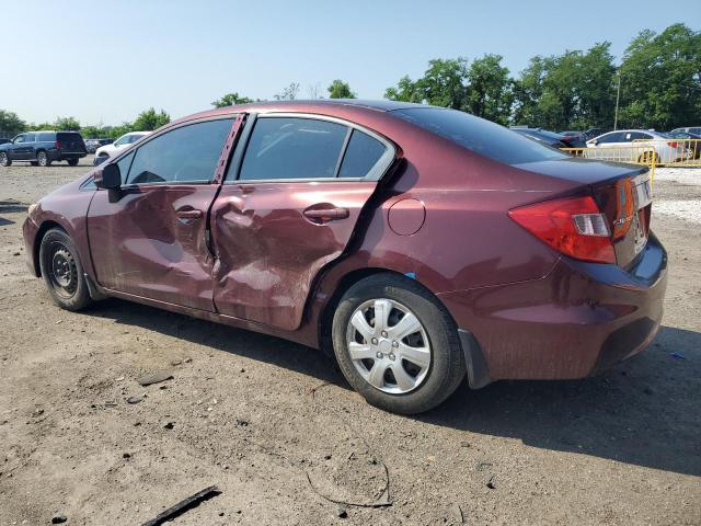 Vin: 19xfb2f51ce031448, lot: 61080925, honda civic lx 20122