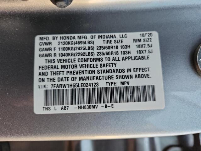 7FARW1H55LE024123 2020 HONDA CRV