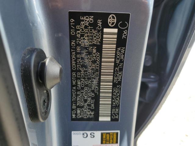 2020 TOYOTA COROLLA XL - JTDFPRAE0LJ006609