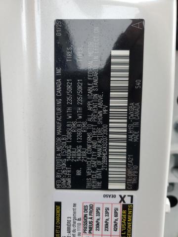 2025 LEXUS RX 350H BA 2T2BBMCAXSC073900