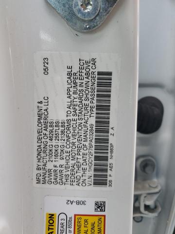 2023 HONDA ACCORD HYBRID SPORT-L 1HGCY2F76PA032849