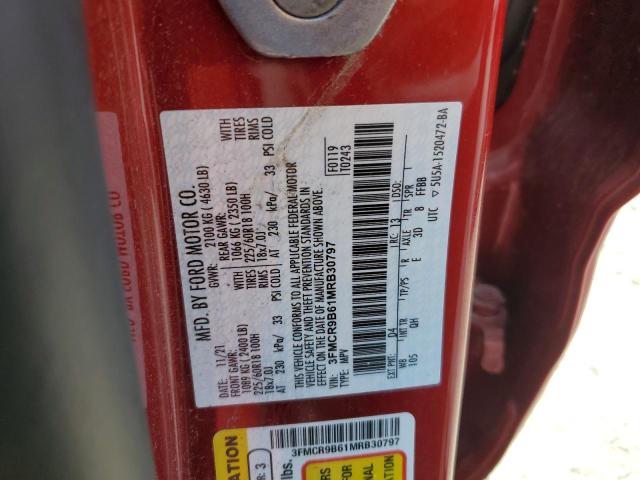 2021 FORD BRONCO SPO - 3FMCR9B61MRB30797