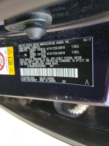 2017 LEXUS RX 350 BAS - 2T2BZMCA3HC092809