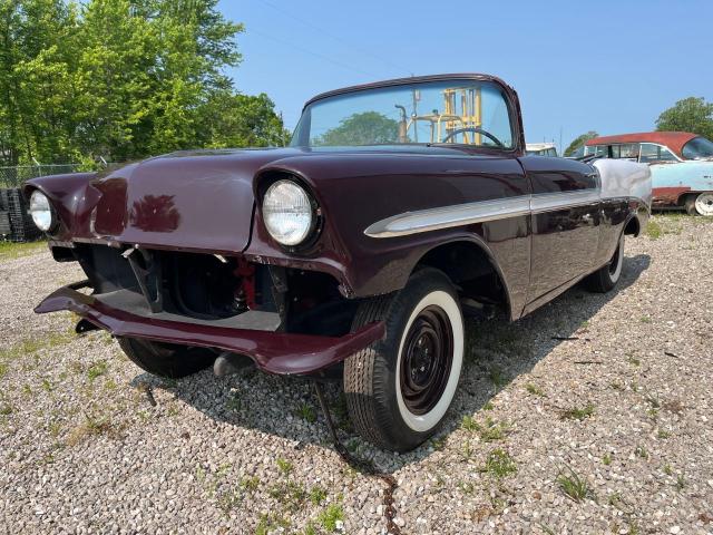 CHEVROLET BEL AIR 1956 maroon   VC56S136494 photo #3