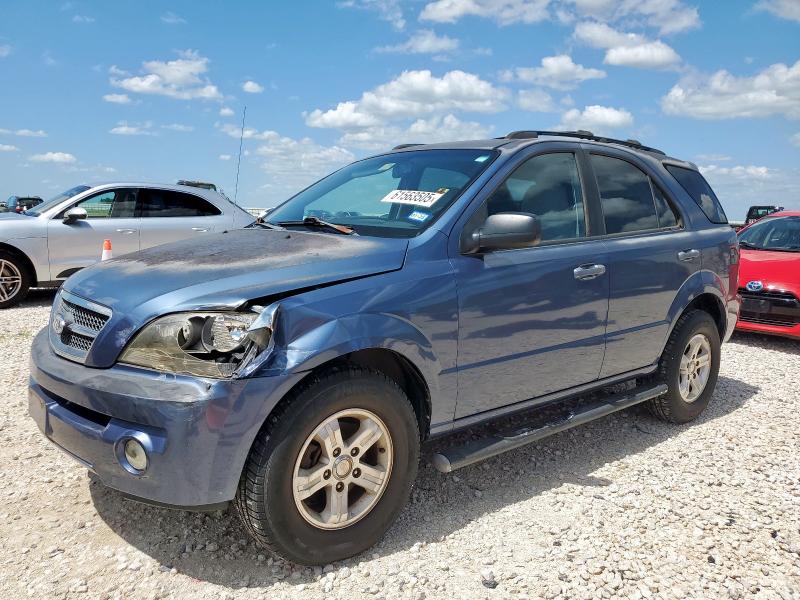 KIA SORENTO EX 2006 blue  gas KNDJD733565525106 photo #1