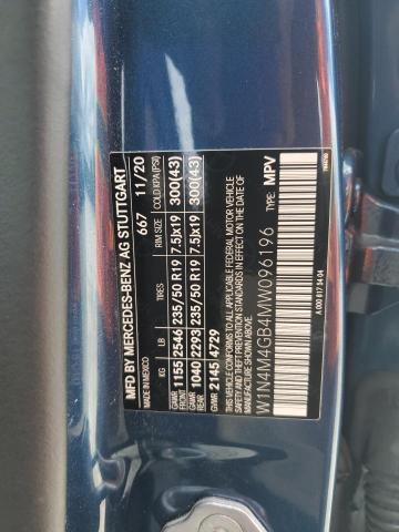 2021 MERCEDES-BENZ GLB 250 W1N4M4GB4MW096196