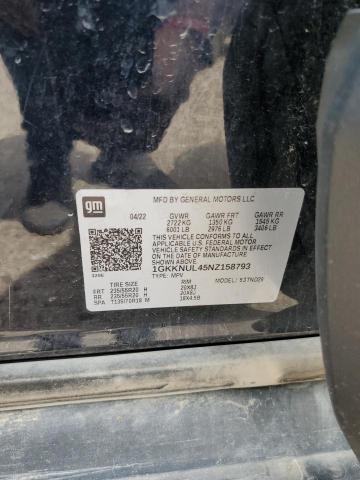 2022 GMC ACADIA SLT 1GKKNUL45NZ158793