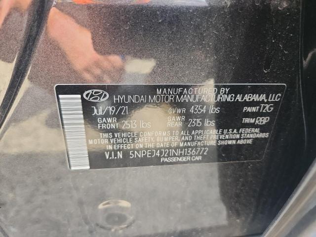 2022 HYUNDAI SONATA SEL PLUS 5NPEJ4J21NH136772