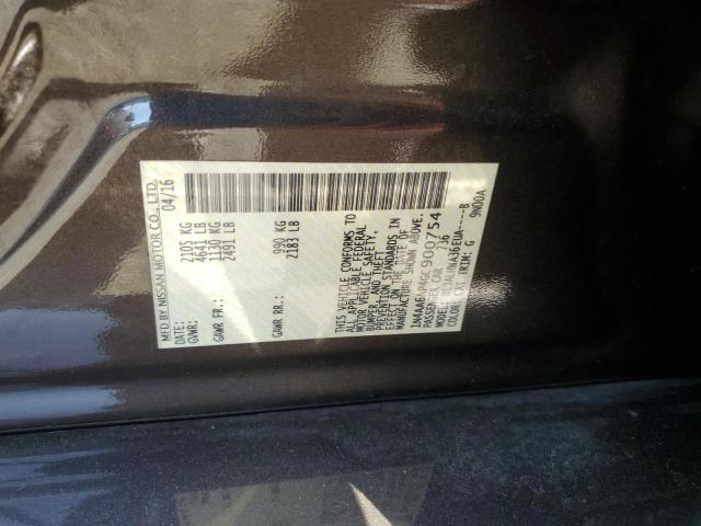2016 NISSAN MAXIMA 3.5 - 1N4AA6AP4GC900754