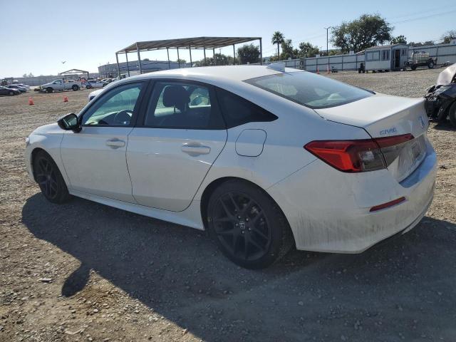 HONDA CIVIC SPOR 2024 white  gas 2HGFE2F50RH581925 photo #3