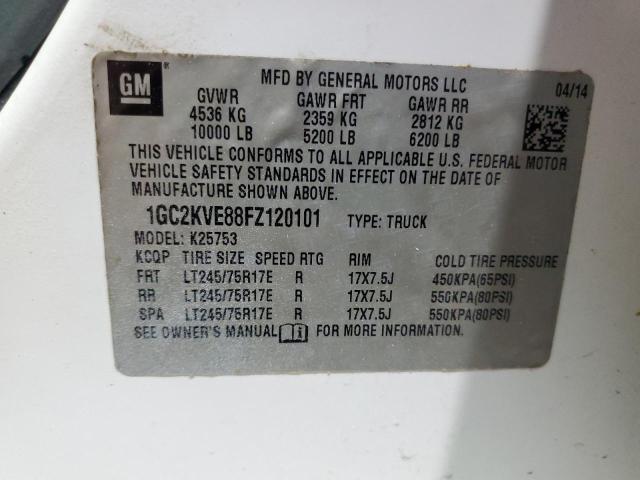 2015 CHEVROLET SILVERADO #3266019538