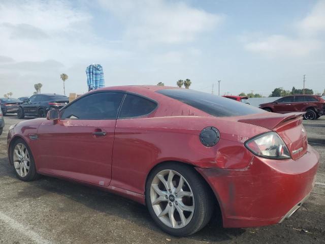 HYUNDAI TIBURON GT 2007 red  gas KMHHN66F27U238272 photo #3