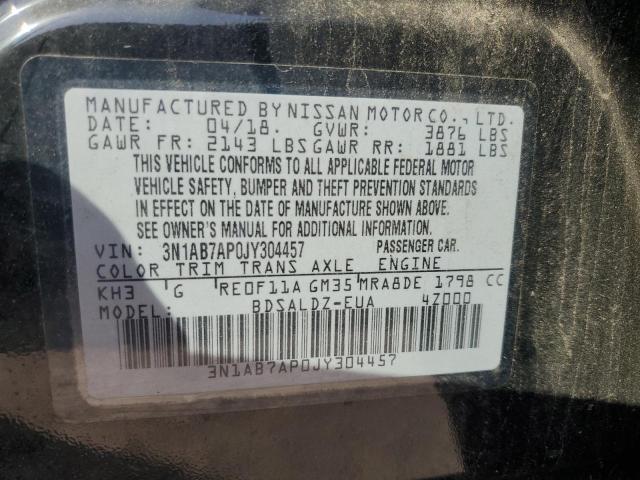2018 NISSAN SENTRA S - 3N1AB7AP0JY304457
