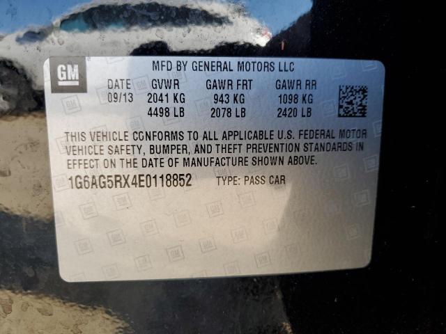 1g6ag5rx4e0118852 - 2014 Cadillac Ats - #61828425