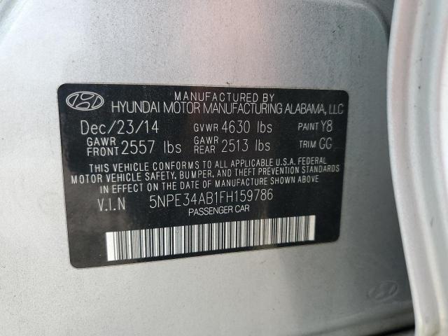 2015 HYUNDAI SONATA SPO - 5NPE34AB1FH159786