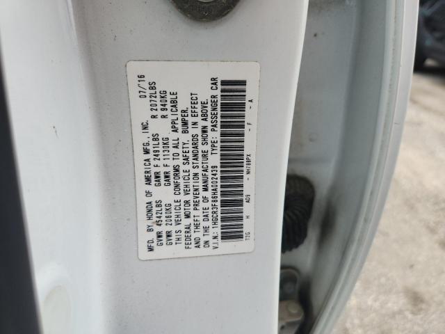 2017 HONDA ACCORD EXL - 1HGCR3F86HA002439