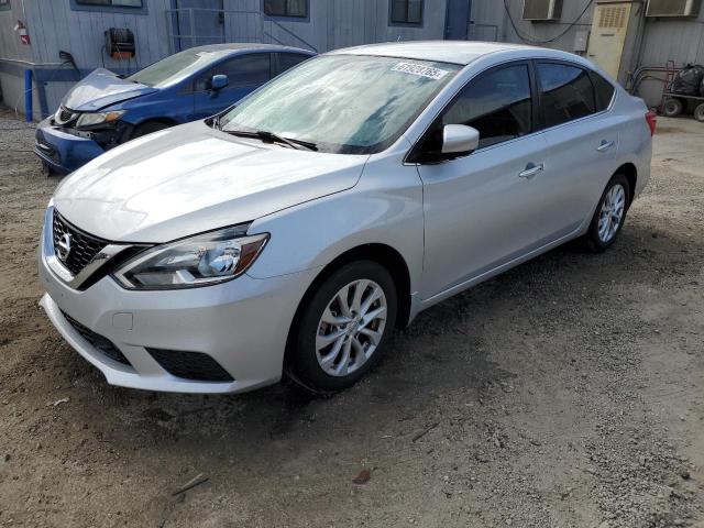 NISSAN SENTRA S 2018 silver  gas 3N1AB7AP8JL604311 photo #1