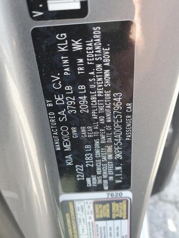 2023 KIA FORTE GT L - 3KPF54AD0PE579643