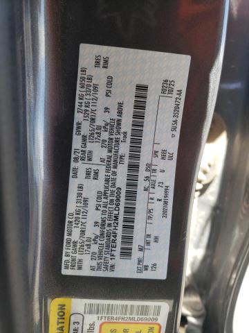 2021 FORD RANGER XL 1FTER4FH2MLD69009
